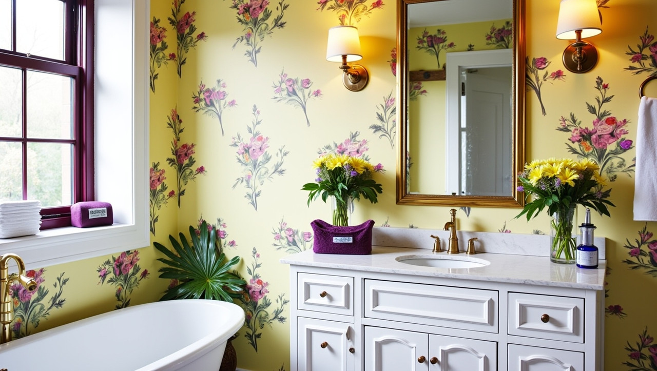 Bathroom Wallpaper