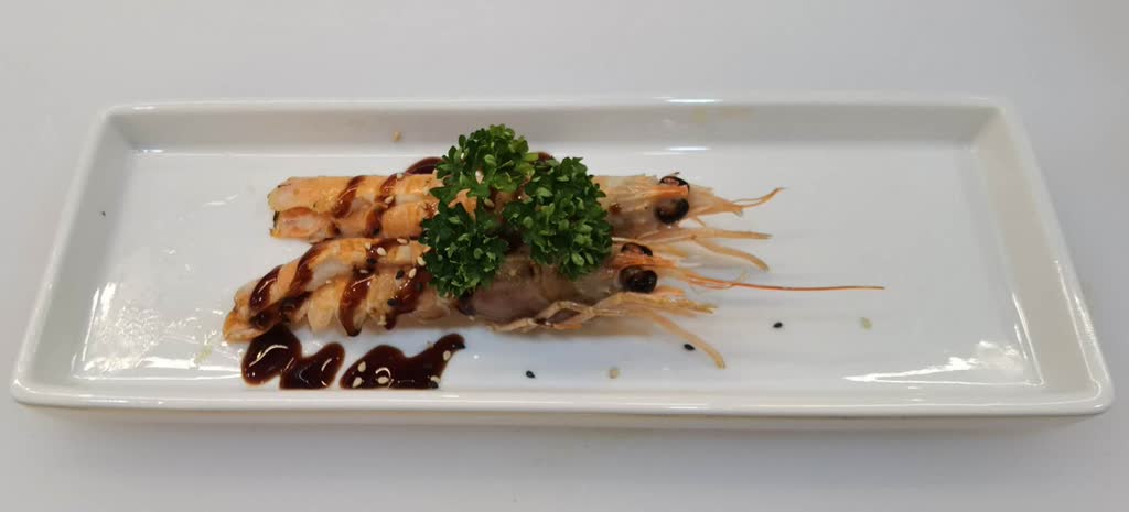 186. Scampi alla piastra