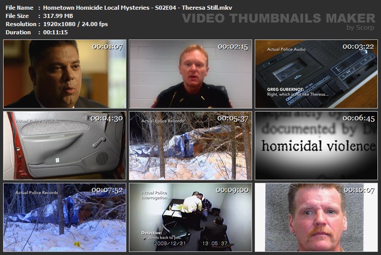 Hometown Homicide Local Mysteries - S02E04 - Theresa Still.mkv