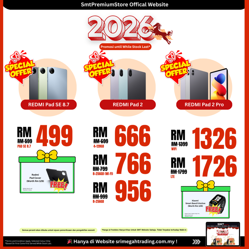 Redmi Pad SE 8.7 | Pad 2 | Pad 2 Pro