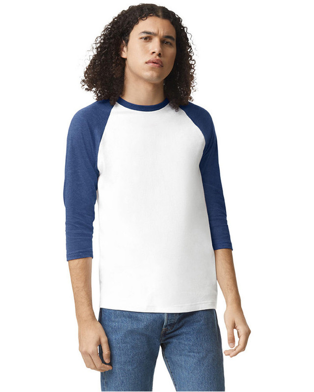 Camiseta American Apparel Unisex CVC Raglán - 2003CVC - Imagen 8 de 11