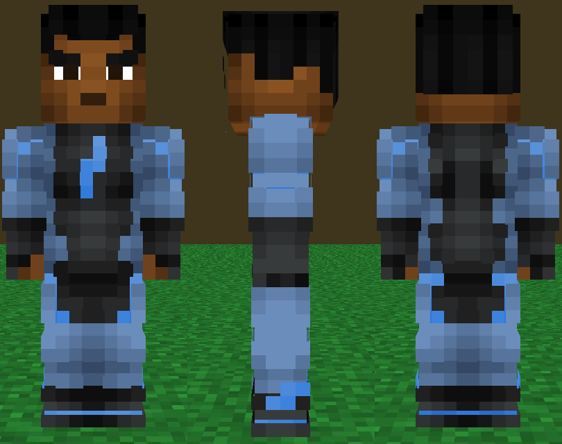 Nate A. | Veloce (Second Suit) Minecraft Skin