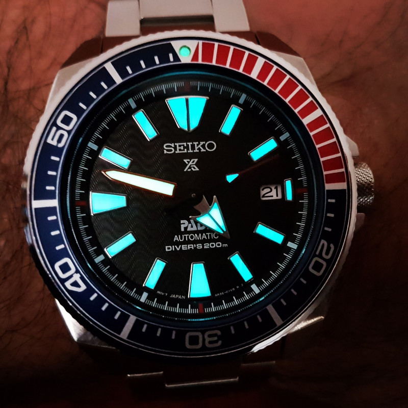 Seiko Prospex 'Samurai' PADI SRPB99 Cal. 4R35 200M (2)