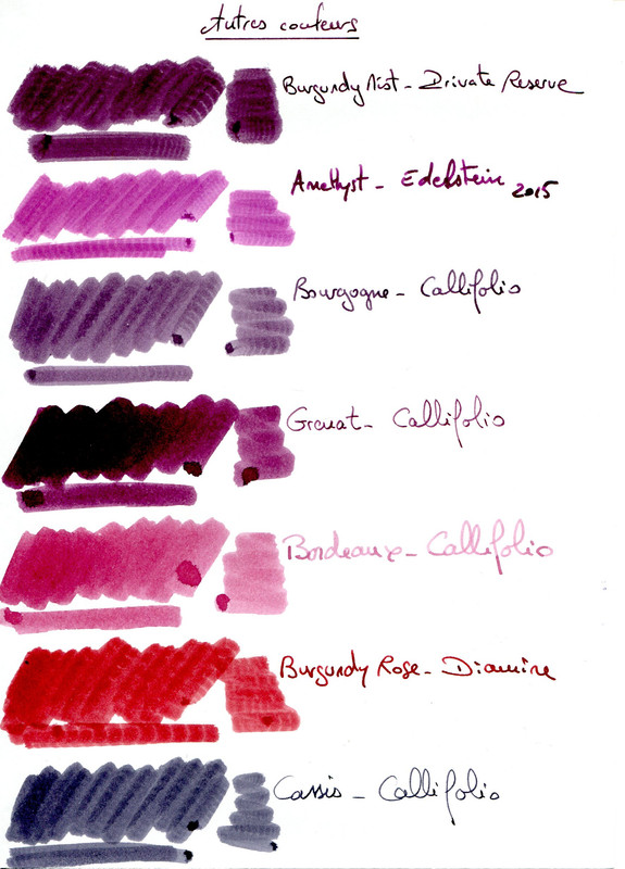 Lie de vin InksNibs2PB