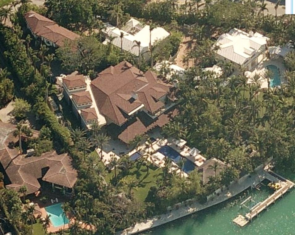 Sean's house in Miami Beach