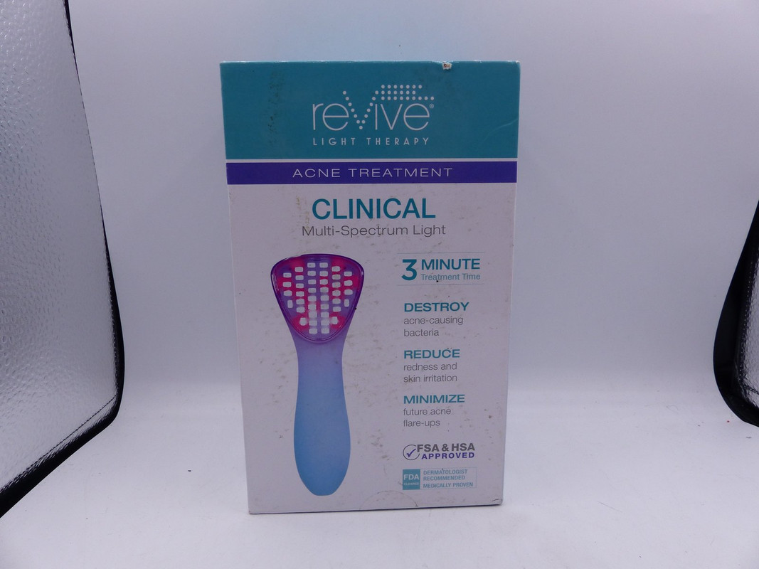 REVIVE RVACSYS CLINICAL STRENGTH MULTI-SPECTRUM LIGHT THERAPY FOR ACNE TREATMENT