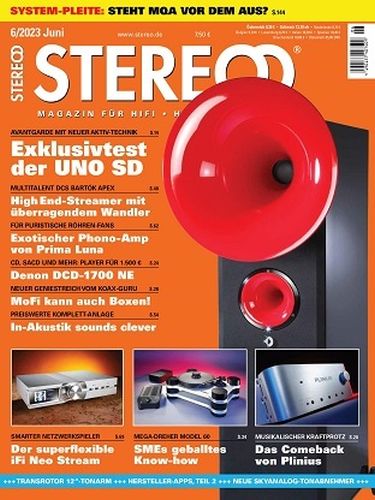 Cover: Stereo Magazin No 06 Juni 2023