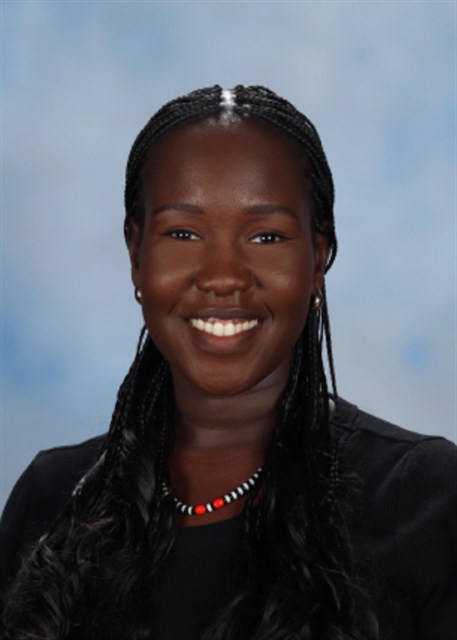 Professional portrait of Akuol Alaak.