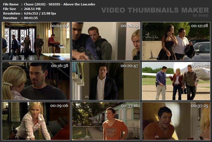 Chase (2010) - S01E05 - Above the Law.mkv