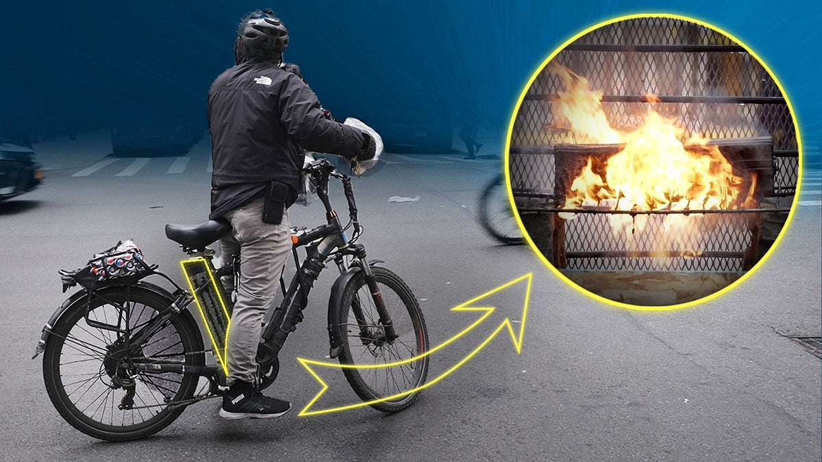 E Bike Batteries Catch Fire