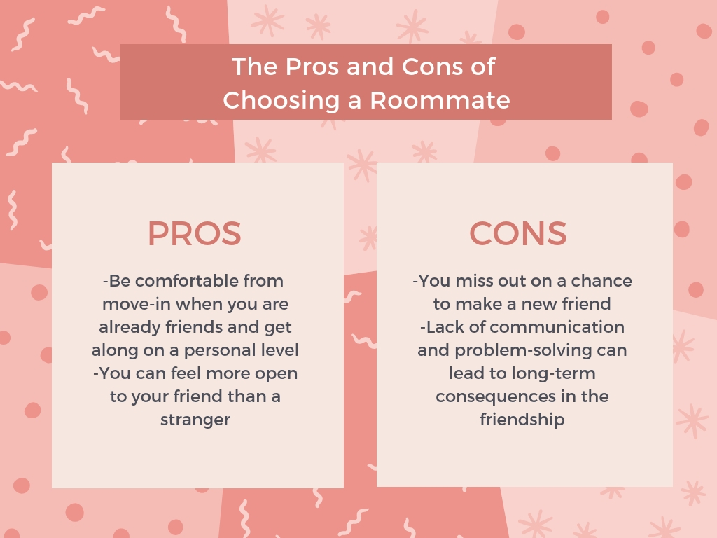 College Roommates: Random Roommate vs. Choosing A Roommate: Which Should You Do? 