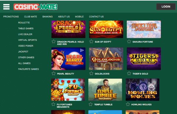 Casino-Mate-Games
