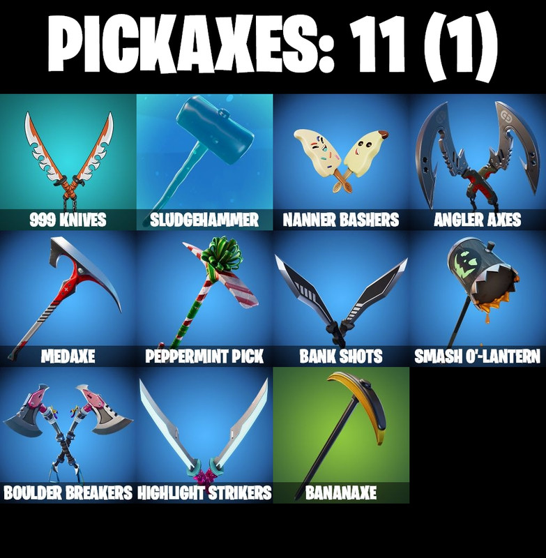 pickaxes comp