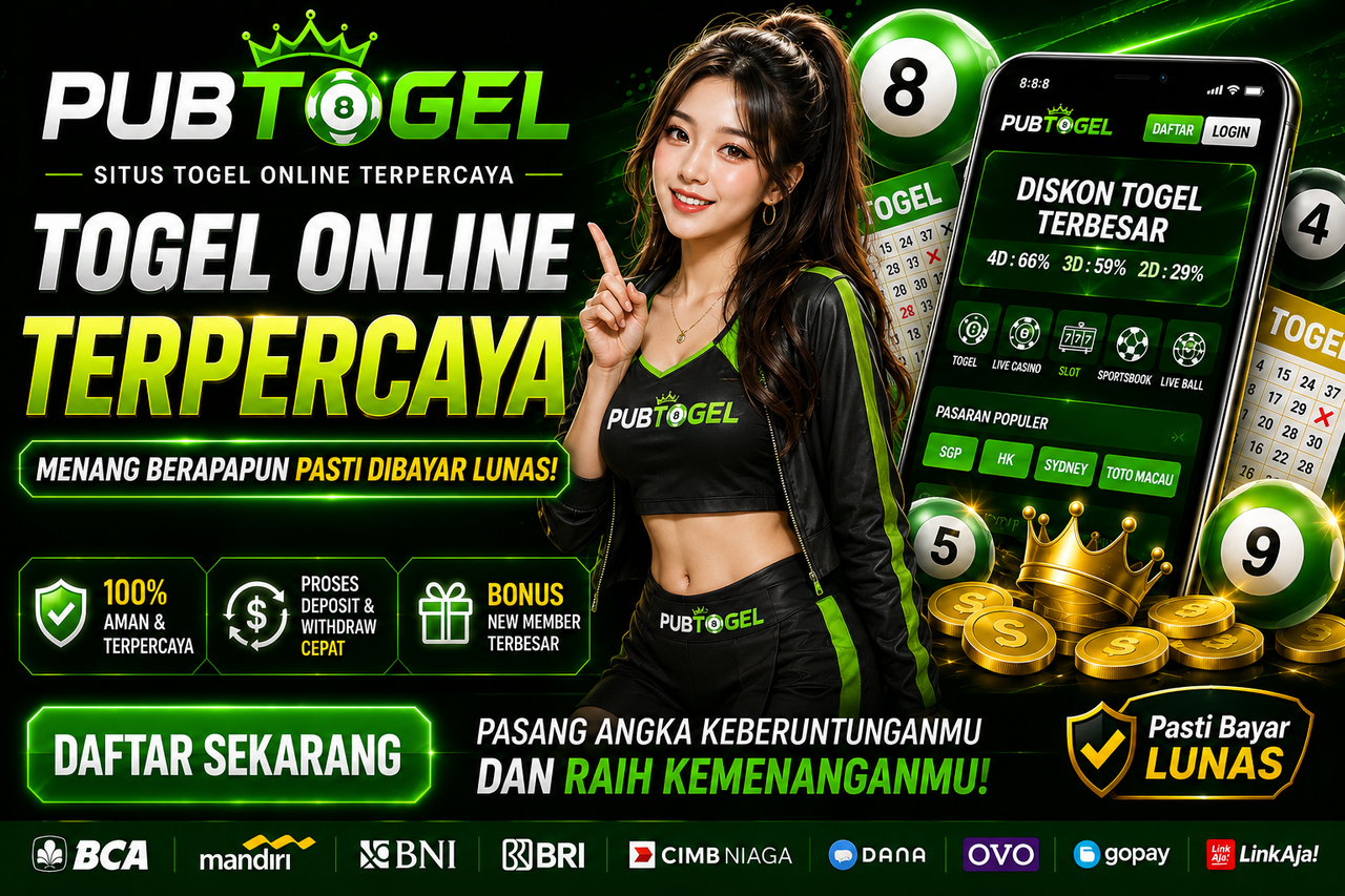 PUBTOGEL | Situs Toto Deposit 5 Ribu Resmi dan Terpercaya