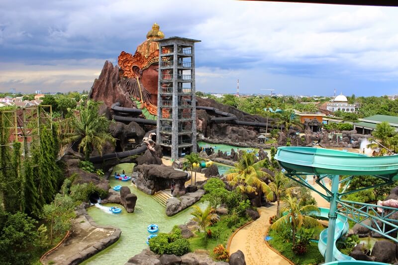 Wahana Dan Fasilitas Di Pandawa Water World