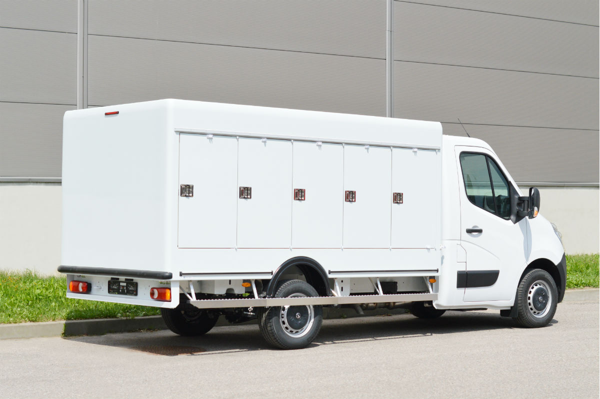 Refrigerated van uses