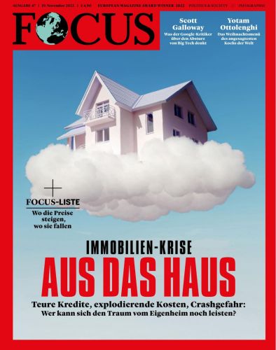 Cover: Focus Nachrichtenmagazin No 47 vom 19 November 2022