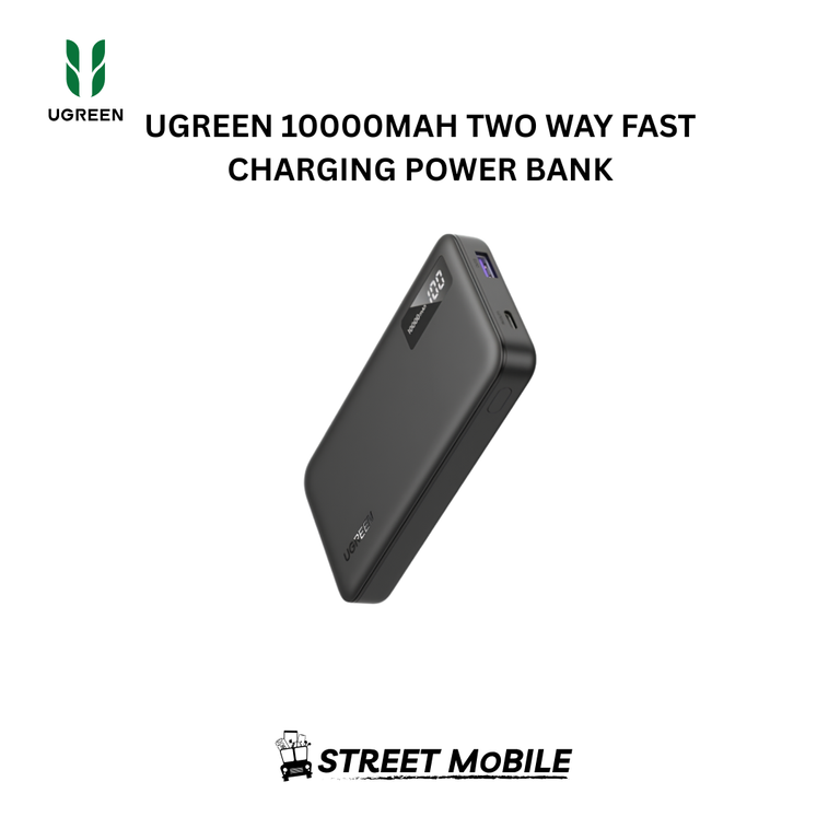 UGREEN 10000mAh TWO WAY FAST CHARGING POWER BANK