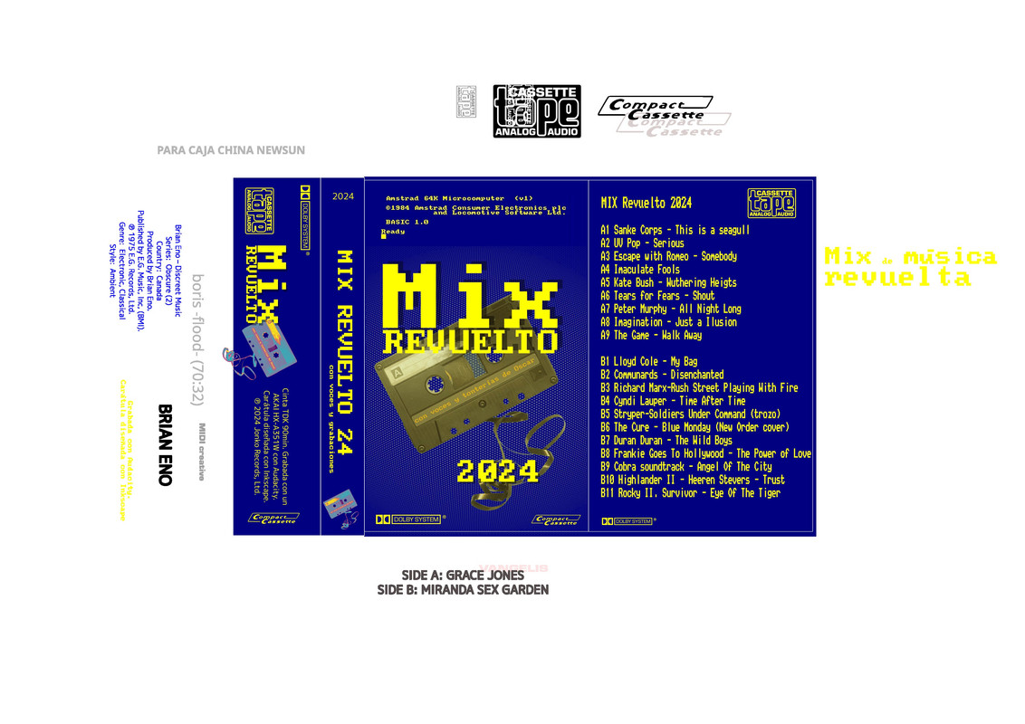 Cassette-mix-revuelto