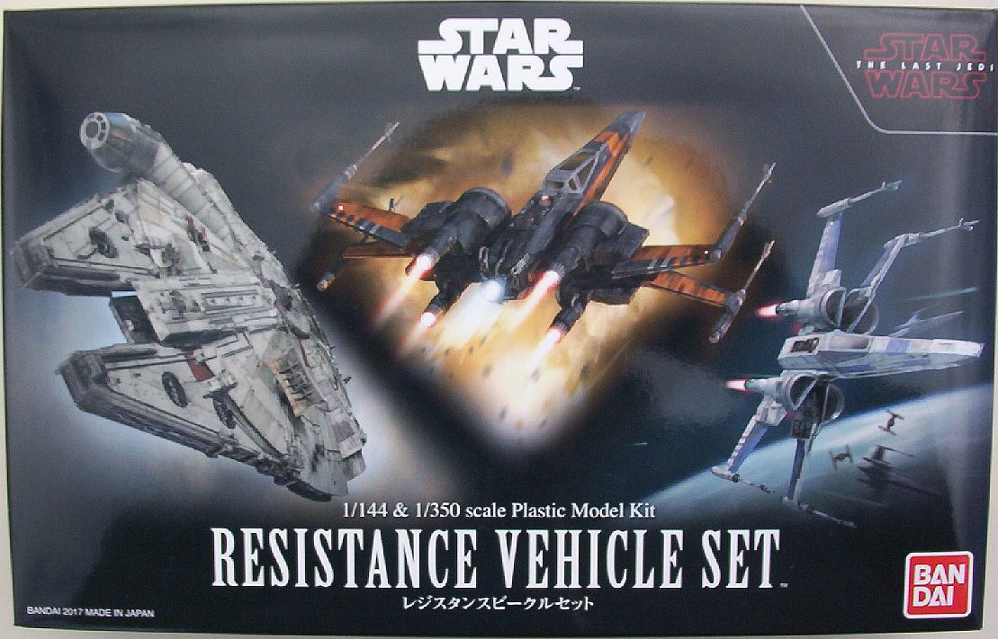 Bandai 144 & 350 Resistance Vehicle Set