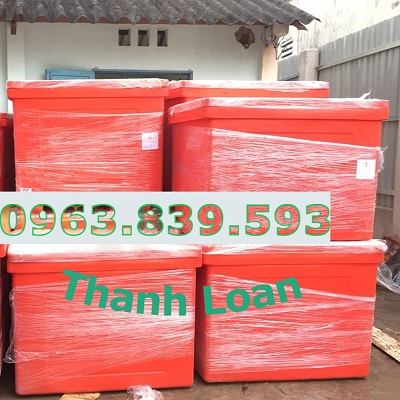 Thùng đá bông sen 800L có chân trữ thủy hải sản đông lạnh lâu / 0963.839.593 Ms.Loan Thung-da-thai-lan-thung-giu-lanh-thung-tru-hai-san-dong-lanh