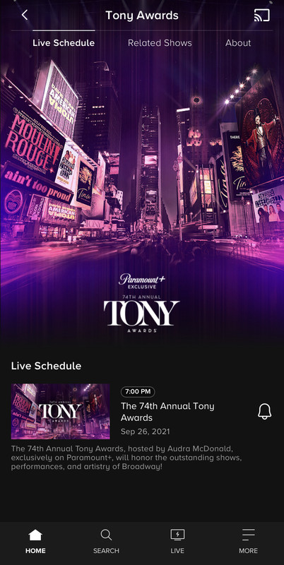74th Annual Tony Awards will go digital this fall