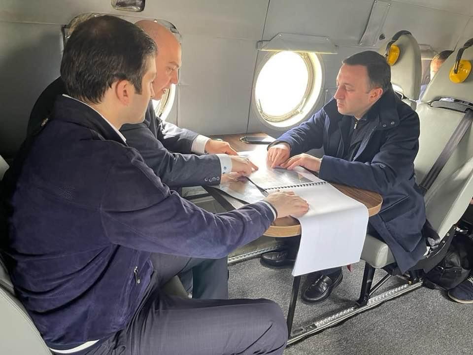 ირაკლი ღარიბაშვილი რეგიონების პირველი პირების მუშაობას ადგილზე შეამოწმებს