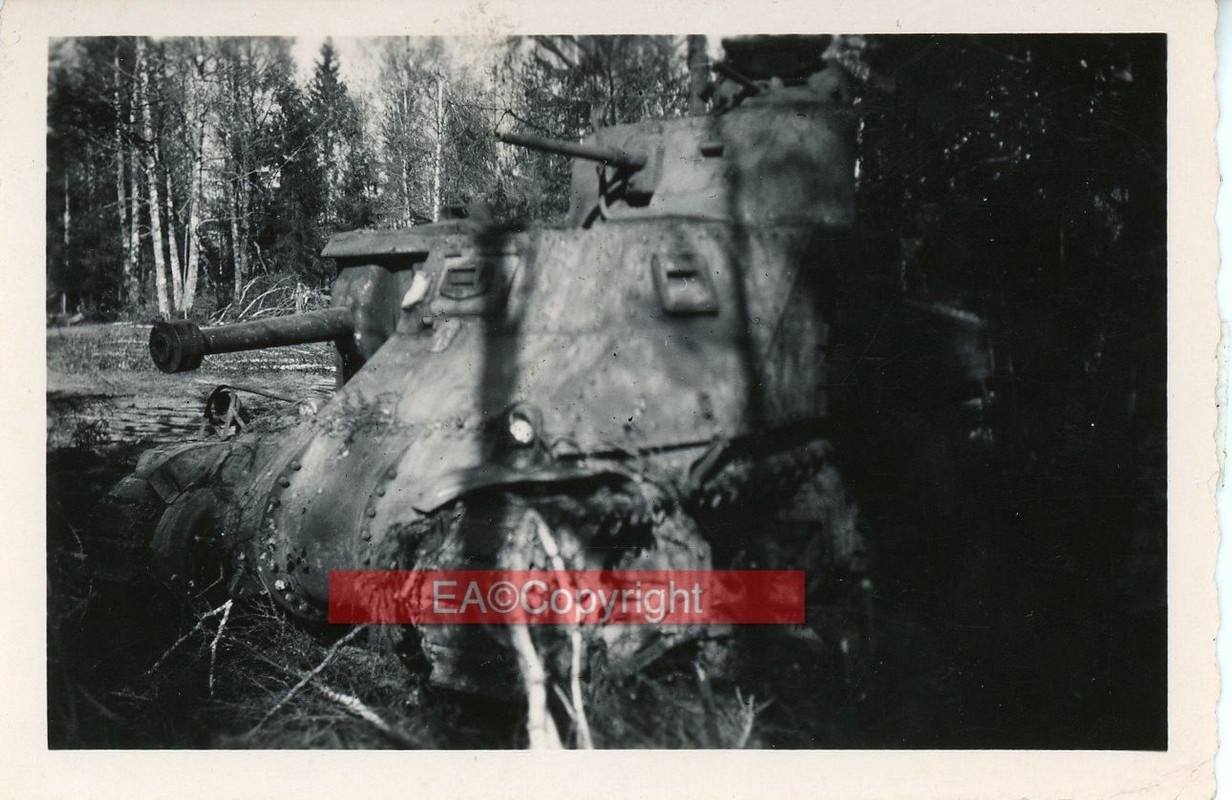 USA Tank Panzer M3 Kämpfe Russland Foto
