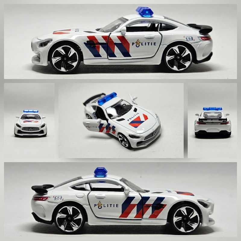 Majorette 9613 1 MB AMG GT R 09 Nederlandse Politie
