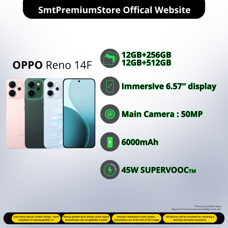OPPO Reno14 F 5G