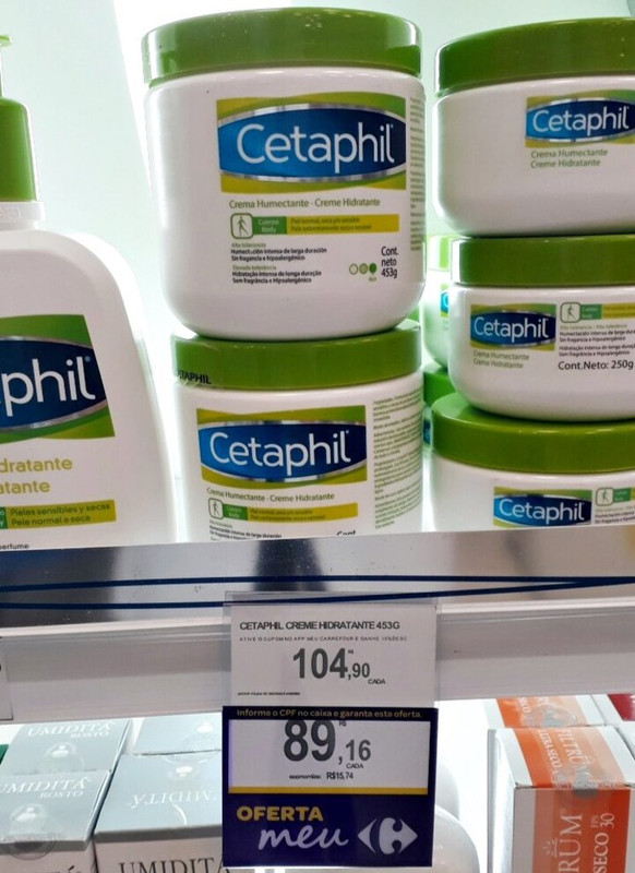 Creme Hidratante Cetaphil, 453g