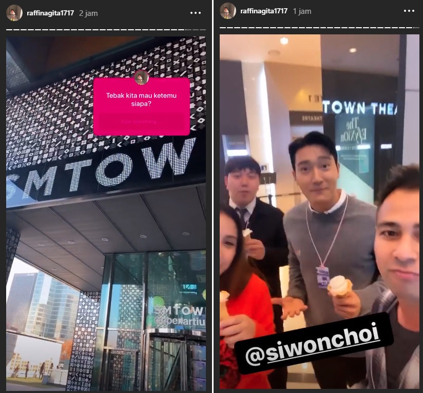 Siwon Choi minta dipromote oleh Raffi dan Gigi