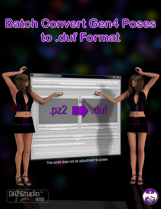 Batch Convert Gen4 Poses to .DUF Format Batch Convert Gen4 Poses to .DUF Format