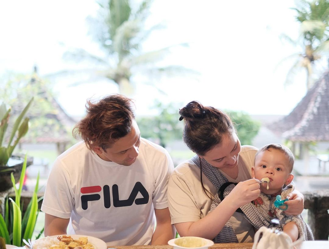 Lucky Perdana, Lidi Brugman dan sang buah hati