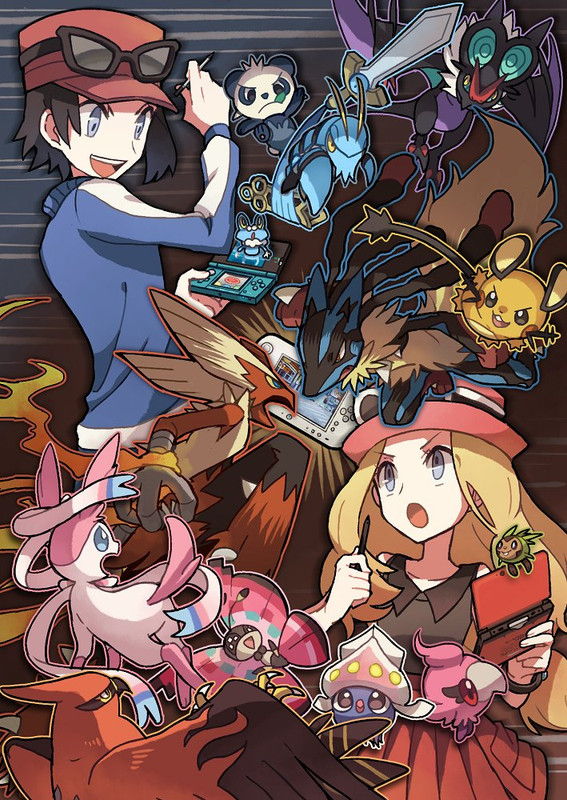 serena-lucario-sylveon-calem-blaziken-an