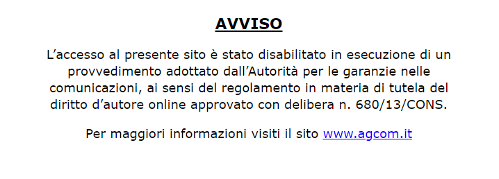 avviso