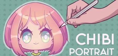 Draw a Cute Cartoon Chibi Character Portrait | Procreate