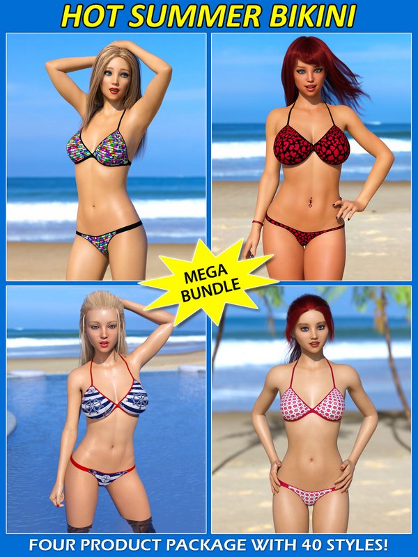 hot summer bikini mega bundle for g8f 01