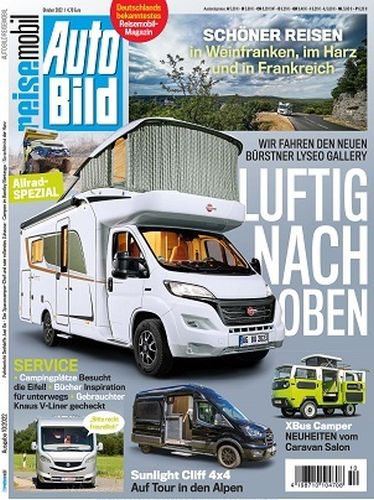 Cover: Auto Bild Reisemobil Magazin No 10 Oktober 2022