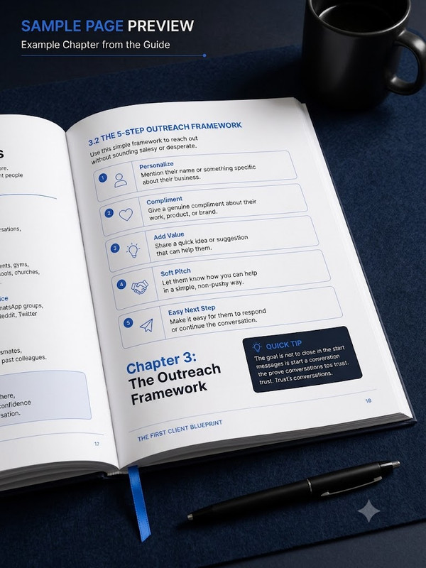 Sample page from the guide