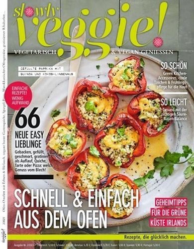 Cover: Slowly Veggie Magazin No 02 2023