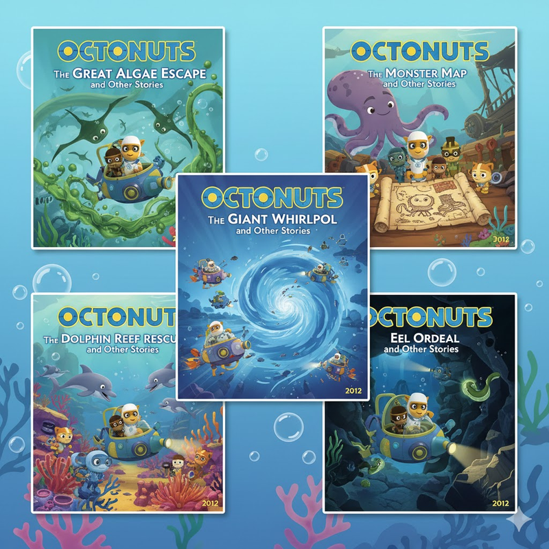 The Octonauts Audio Book Collection [m4b]