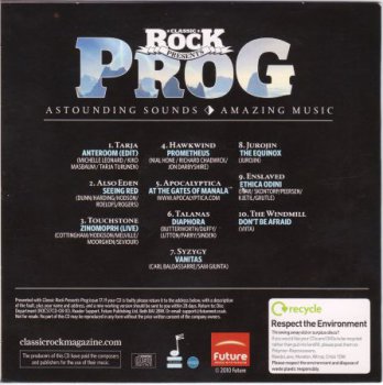 VA - Classic Rock Presents Prog: Prognosis 10 (2010) Lossless+MP3