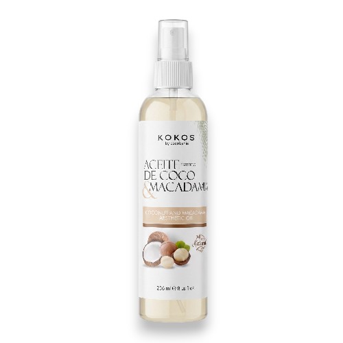 Kokos Aceite De Coco y Macadamia 8 Oz