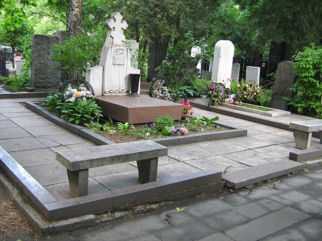 Олег ефремов где похоронен фото памятника