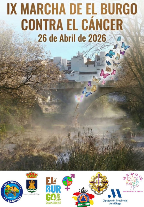 Marcha Solidaria El Burgo contra el cáncer - 26 de abril de 2026