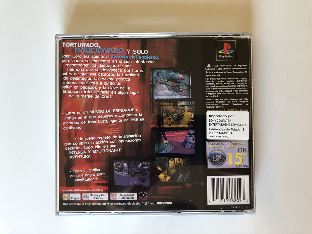 A sangre fría-trasera