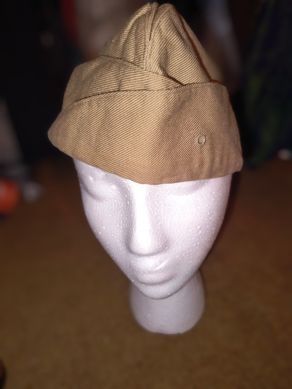 Brown Cloth Side Cap