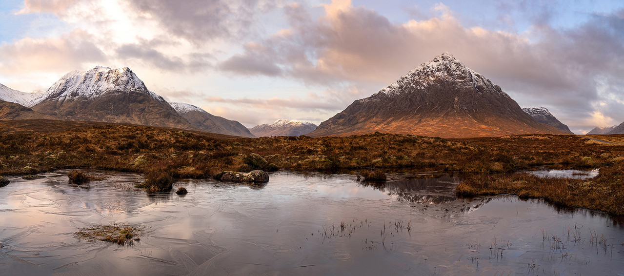 Sròn na Crèise & Buachaille Etive Mòr, Schotland, 27-02-2025