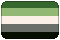 Aromantic pride flag